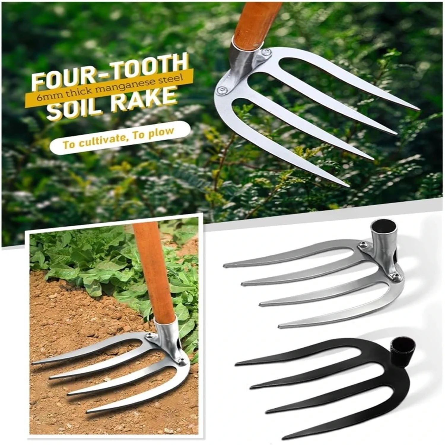 High-Quality, Durable, and Efficient Premium Iron Artifact Harrow - Versatile Hoe for Grasping, Raking, and Loosening Soil - Ess
High-Quality, Durable, and Efficient Premium Iron Artifact Harrow - Versatile Hoe for Grasping, Raking, and Loosening Soil - Ess