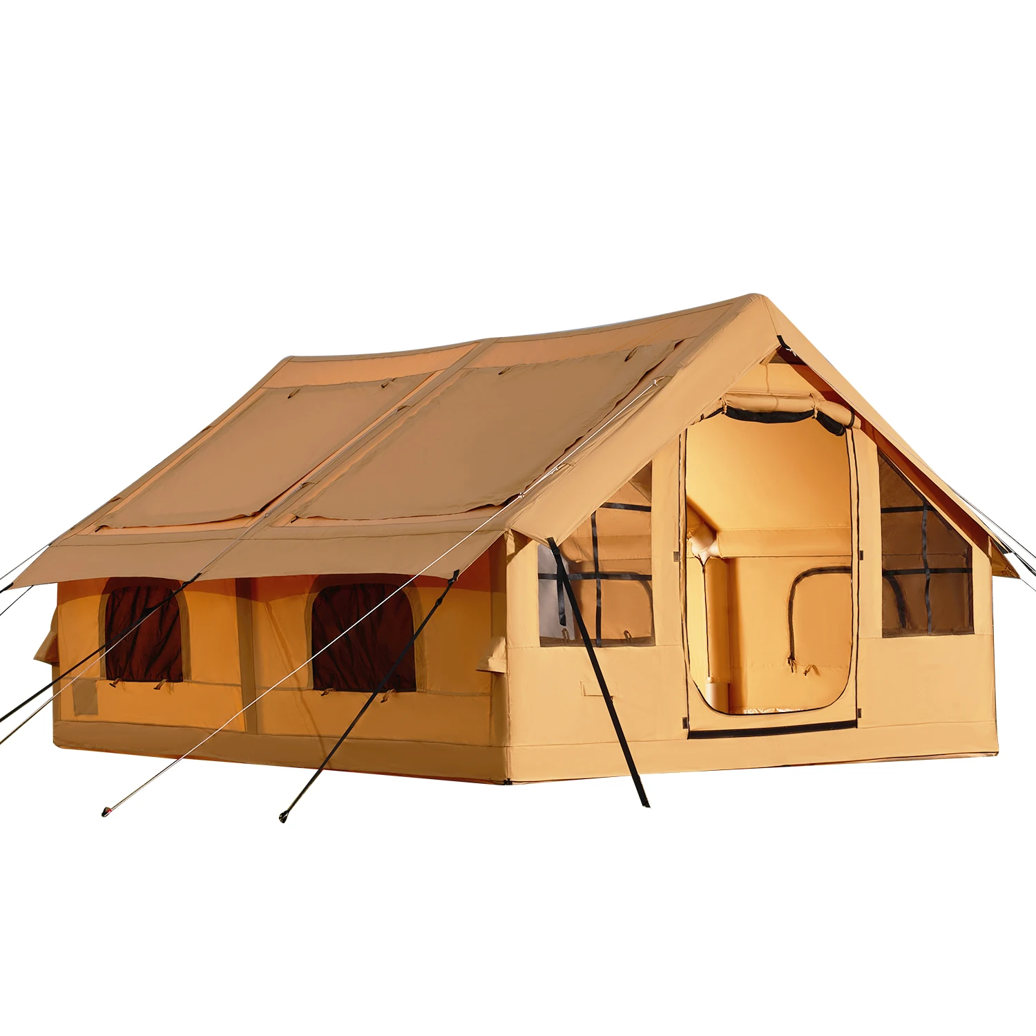 SucceBuy Inflatable Tents for Camping Easy Setup Blow up Tent with Hand Pump Glamping Tent with Skylight Stove Jack Mesh Windows
SucceBuy Inflatable Tents for Camping Easy Setup Blow up Tent with Hand Pump Glamping Tent with Skylight Stove Jack Mesh Windows