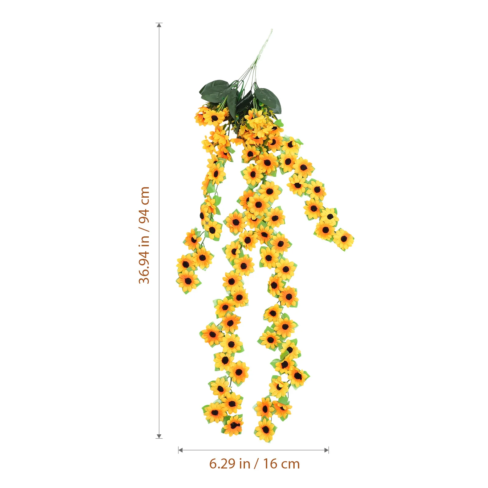 Artificial Sunflower Vine Strip Lifelike Hanging Rattan Decor For Home Wedding Party Festival Flower Adornment Diy Wall
Artificial Sunflower Vine Strip Lifelike Hanging Rattan Decor For Home Wedding Party Festival Flower Adornment Diy Wall
