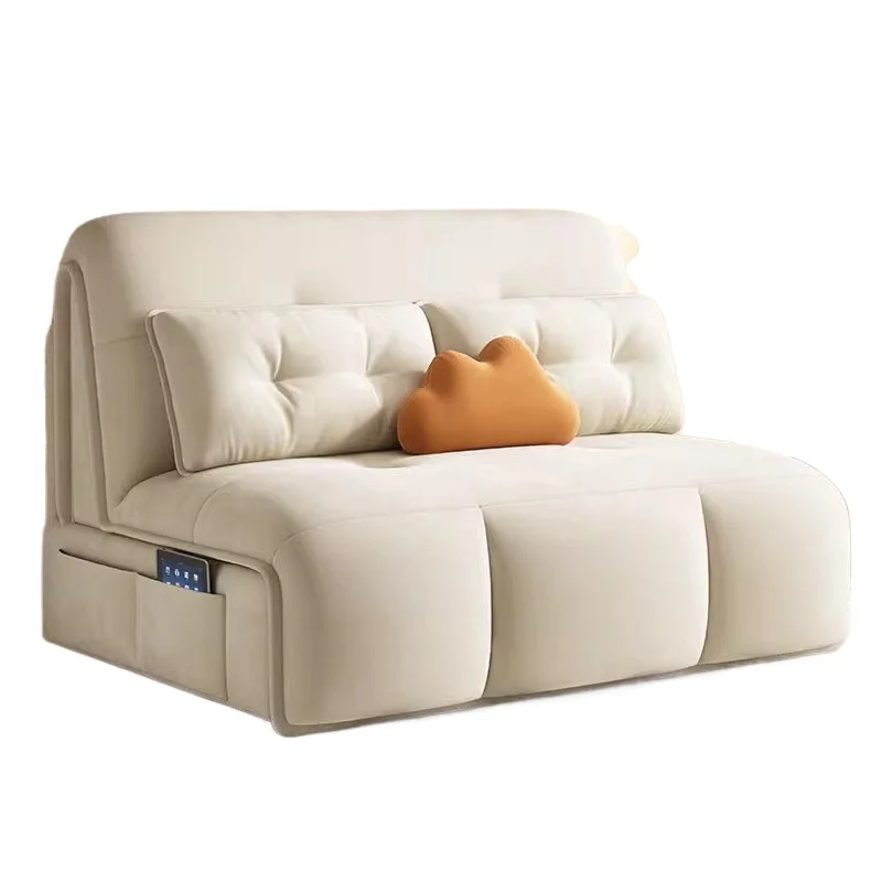 Intelligent electric cream wind sofa bed folding dual-purpose cat paw velvet new multi-functional single small apartment
Intelligent electric cream wind sofa bed folding dual-purpose cat paw velvet new multi-functional single small apartment