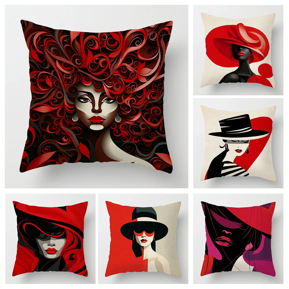 Abstract watercolor figure illustration cushion cover living room bedroom sofa decoration pillow cover Nordic style 40x 40cm
Abstract watercolor figure illustration cushion cover living room bedroom sofa decoration pillow cover Nordic style 40x 40cm