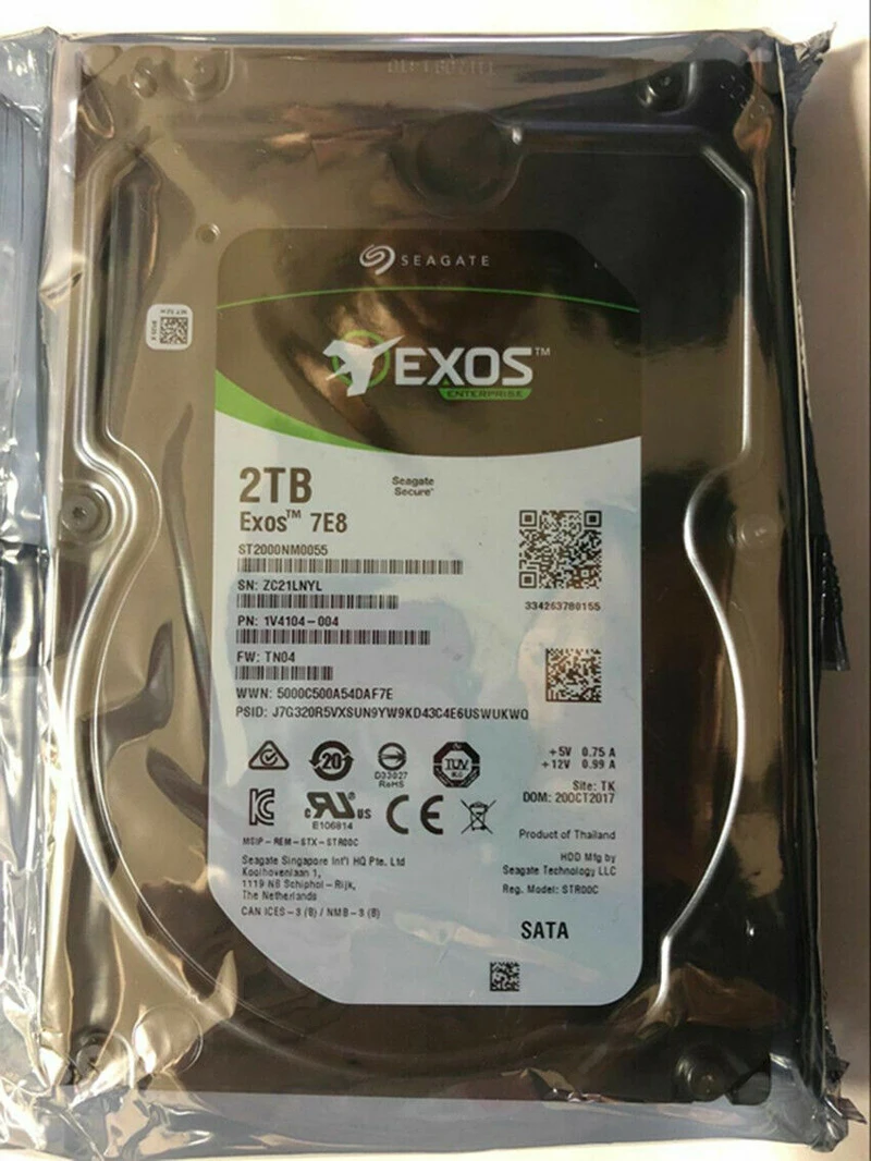 Новый оригинальный жесткий диск Seagate 2TB 3.5" SATA 6 Гбит/с 128 МБ 7200 об/мин для внутренних систем хранения данных корпоративного класса ST2000NM0055
Новый оригинальный жесткий диск Seagate 2TB 3.5" SATA 6 Гбит/с 128 МБ 7200 об/мин для внутренних систем хранения данных корпоративного класса ST2000NM0055