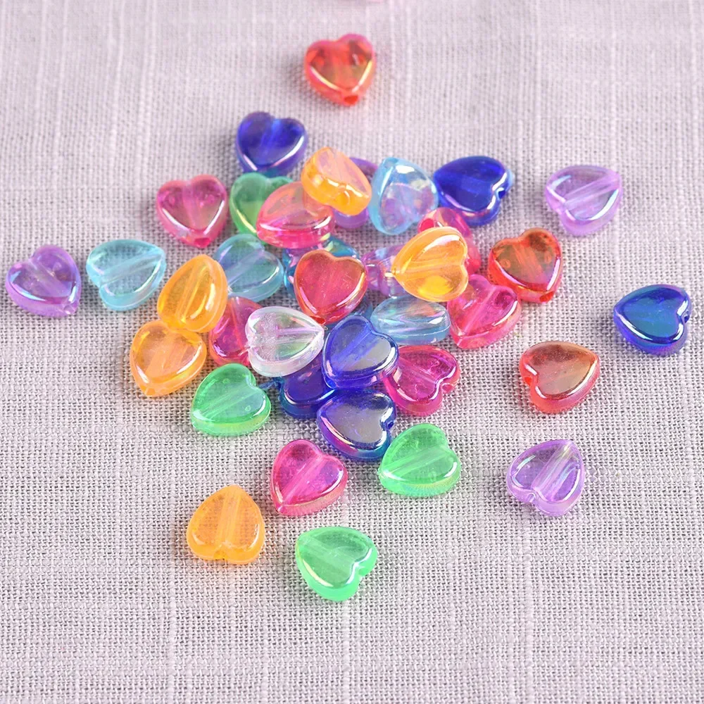 100pcs Colorful Heart Shape 9x8mm Resin Plastic Loose Beads Lot Crafts Findings for DIY Jewelry Making
100pcs Colorful Heart Shape 9x8mm Resin Plastic Loose Beads Lot Crafts Findings for DIY Jewelry Making