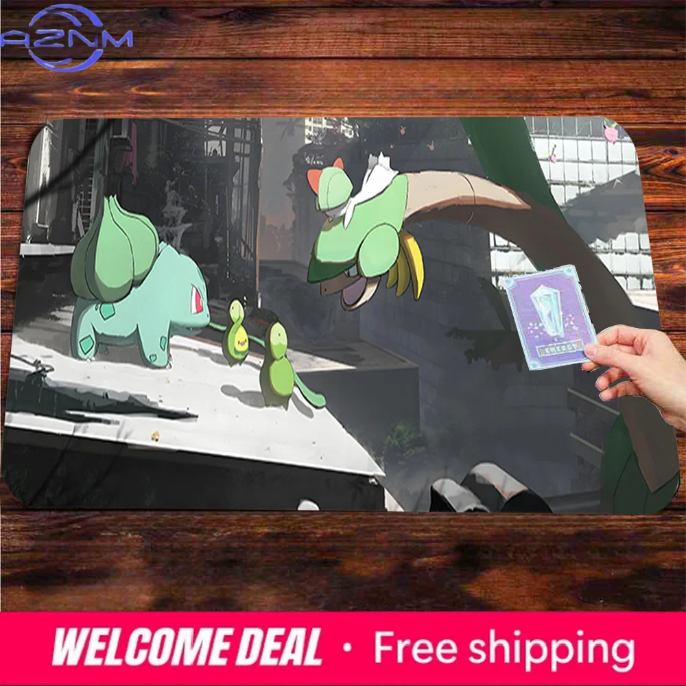 Bulbasaur & Tropius City Adventure Non-Slip Washable Card Playmat Desk Mat
Bulbasaur & Tropius City Adventure Non-Slip Washable Card Playmat Desk Mat