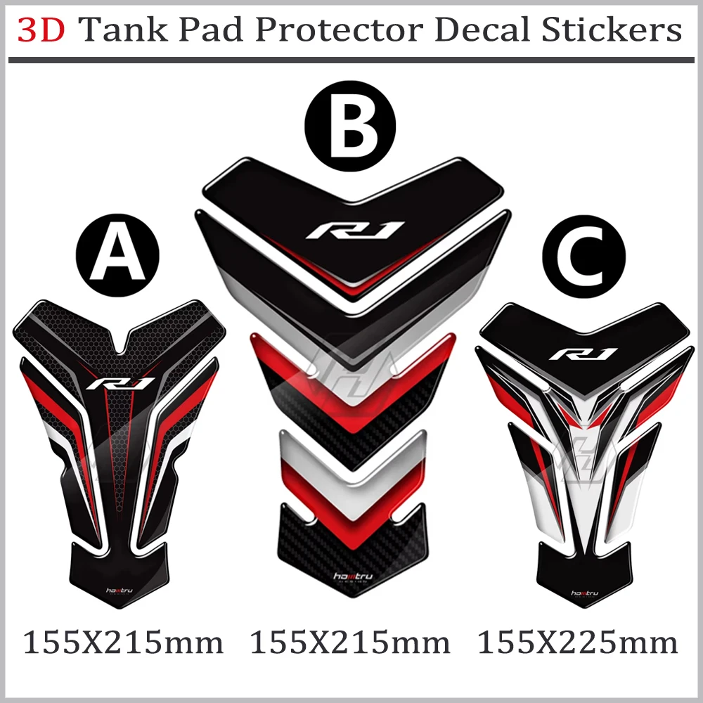 For Yamaha R1 YZF-R1 Tankpad 3D Motorcycle Tank Pad Protector Motorcycle accessory decoration
For Yamaha R1 YZF-R1 Tankpad 3D Motorcycle Tank Pad Protector Motorcycle accessory decoration
