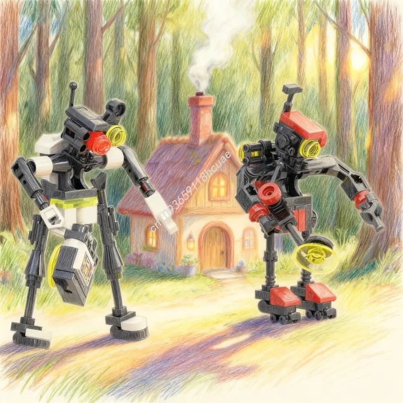 112 шт. MOC пара дронов Recon Analyze Space Blacktron II модель строительные блоки архитектурная игрушка Рождественский подарок образовательный кирпич
112 шт. MOC пара дронов Recon Analyze Space Blacktron II модель строительные блоки архитектурная игрушка Рождественский подарок образовательный кирпич