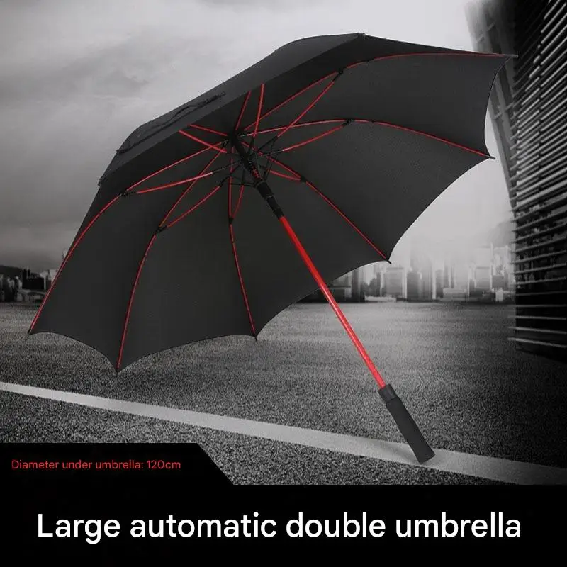 Men's Business Super Large Straight Pole Double People Golf Umbrella Long Handle Red Bone Businees Gift Advertising Umbrella
Men's Business Super Large Straight Pole Double People Golf Umbrella Long Handle Red Bone Businees Gift Advertising Umbrella