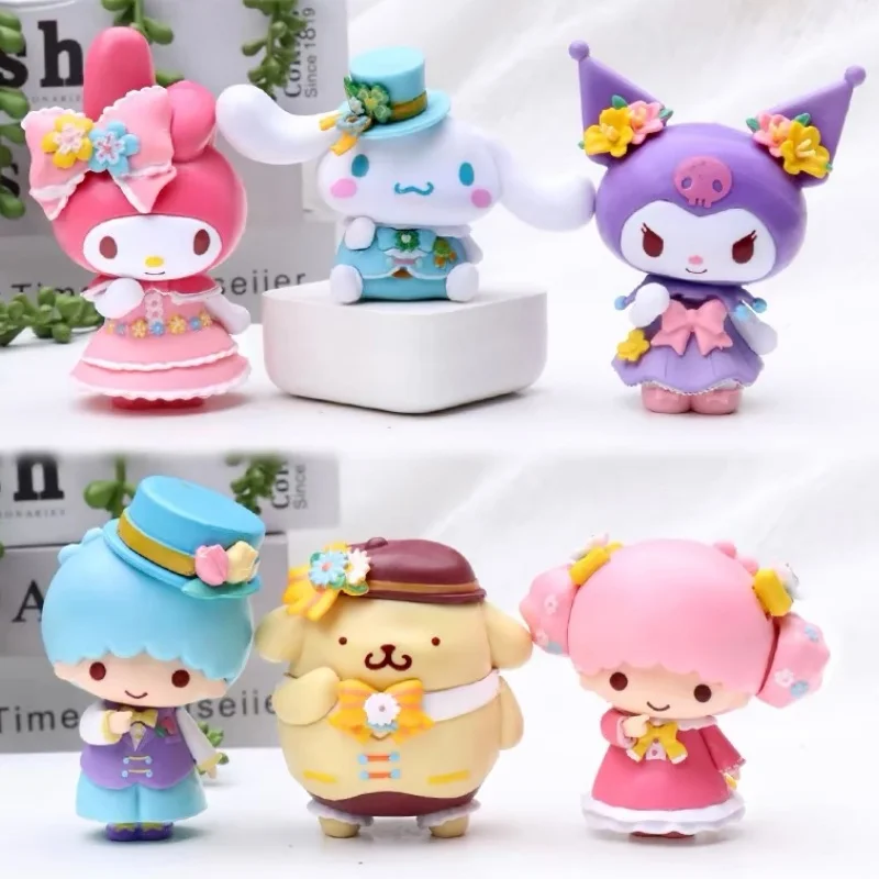 Лидер продаж, подлинная кукла Sanrio с весенним цветком My Melody Little Double Star Cinnamoroll Kuromi, персонаж аниме, мультфильм Kawaii T
Лидер продаж, подлинная кукла Sanrio с весенним цветком My Melody Little Double Star Cinnamoroll Kuromi, персонаж аниме, мультфильм Kawaii T
