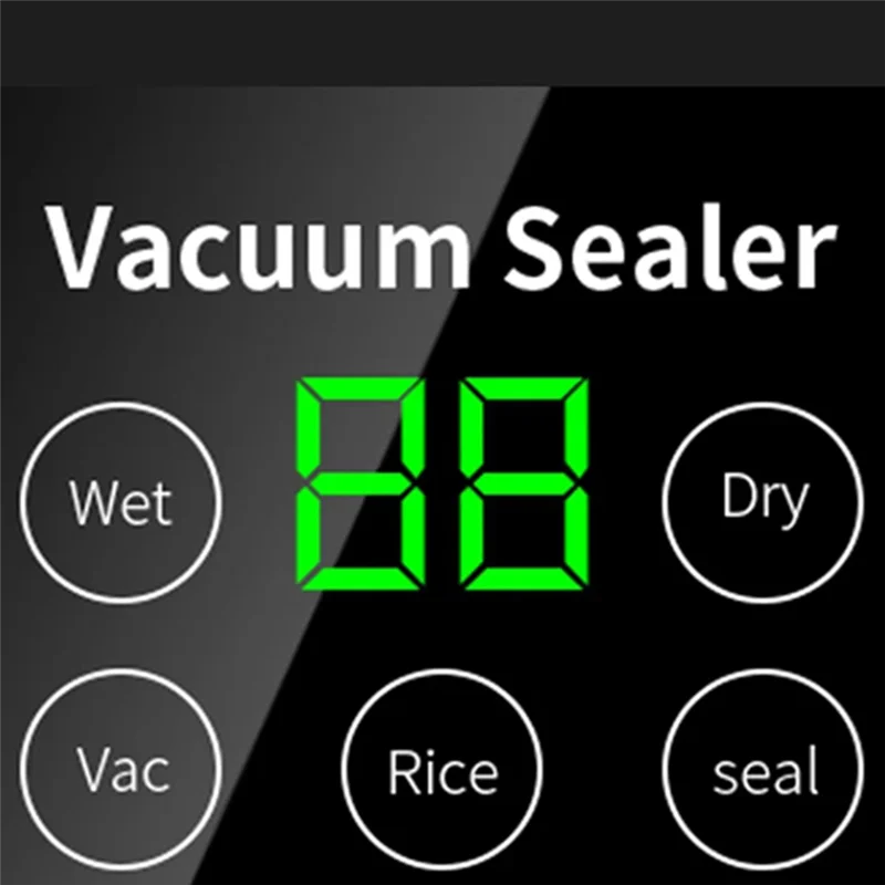 LNHF For Food Storage Saver Automatic Vacuum Sealer Machine, Big Suction Power Digital Display For Folders
LNHF For Food Storage Saver Automatic Vacuum Sealer Machine, Big Suction Power Digital Display For Folders