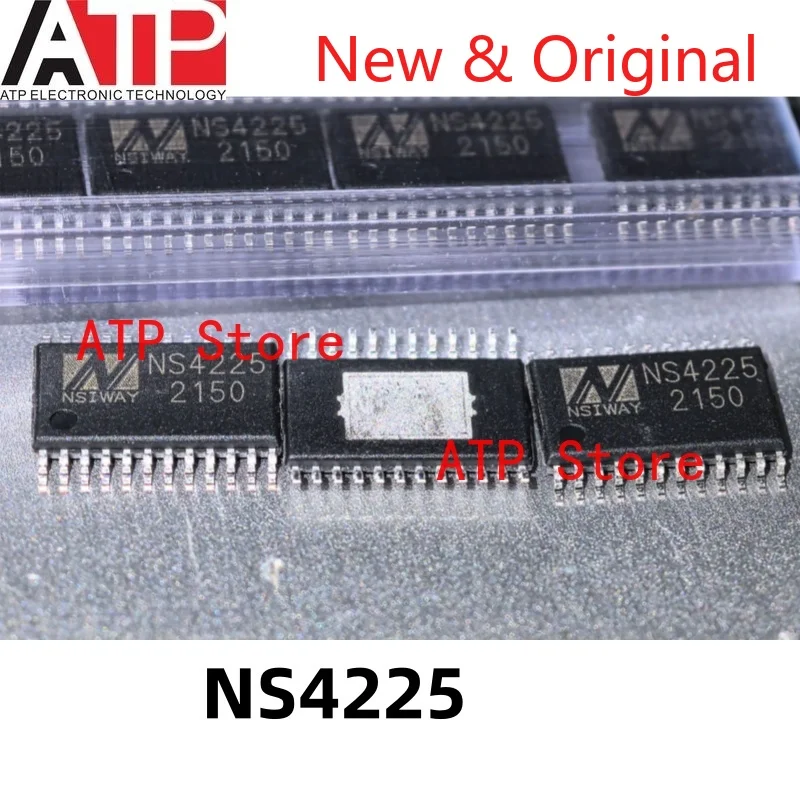 10 шт. NS4225 TSSOP24 D-класса двухканальный чип аудиоусилителя 2X25 Вт оригинальный инвентарь встроенного чипа IC
10 шт. NS4225 TSSOP24 D-класса двухканальный чип аудиоусилителя 2X25 Вт оригинальный инвентарь встроенного чипа IC