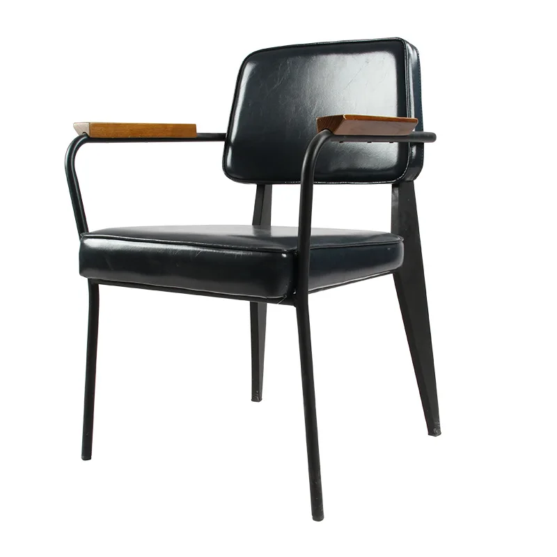 Wrought iron chair casual backrest metal retro American country industrial style restaurant old home
Wrought iron chair casual backrest metal retro American country industrial style restaurant old home