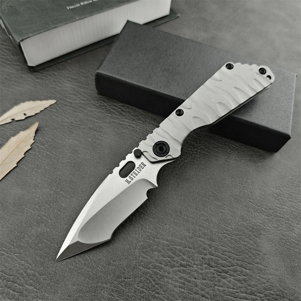 High Quality Tactical Folding Knife - D2 Steel Blade TC4 Aluminum Alloy Handle Edc Outdoor Hunting Climbing Multi Tool
High Quality Tactical Folding Knife - D2 Steel Blade TC4 Aluminum Alloy Handle Edc Outdoor Hunting Climbing Multi Tool