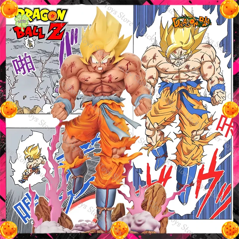 【IN STOCK】28cm Dragon Ball Goku Anime Figures Son Goku Figure PVC Statue Collection Model Desk decoration Toys Gifts
【IN STOCK】28cm Dragon Ball Goku Anime Figures Son Goku Figure PVC Statue Collection Model Desk decoration Toys Gifts