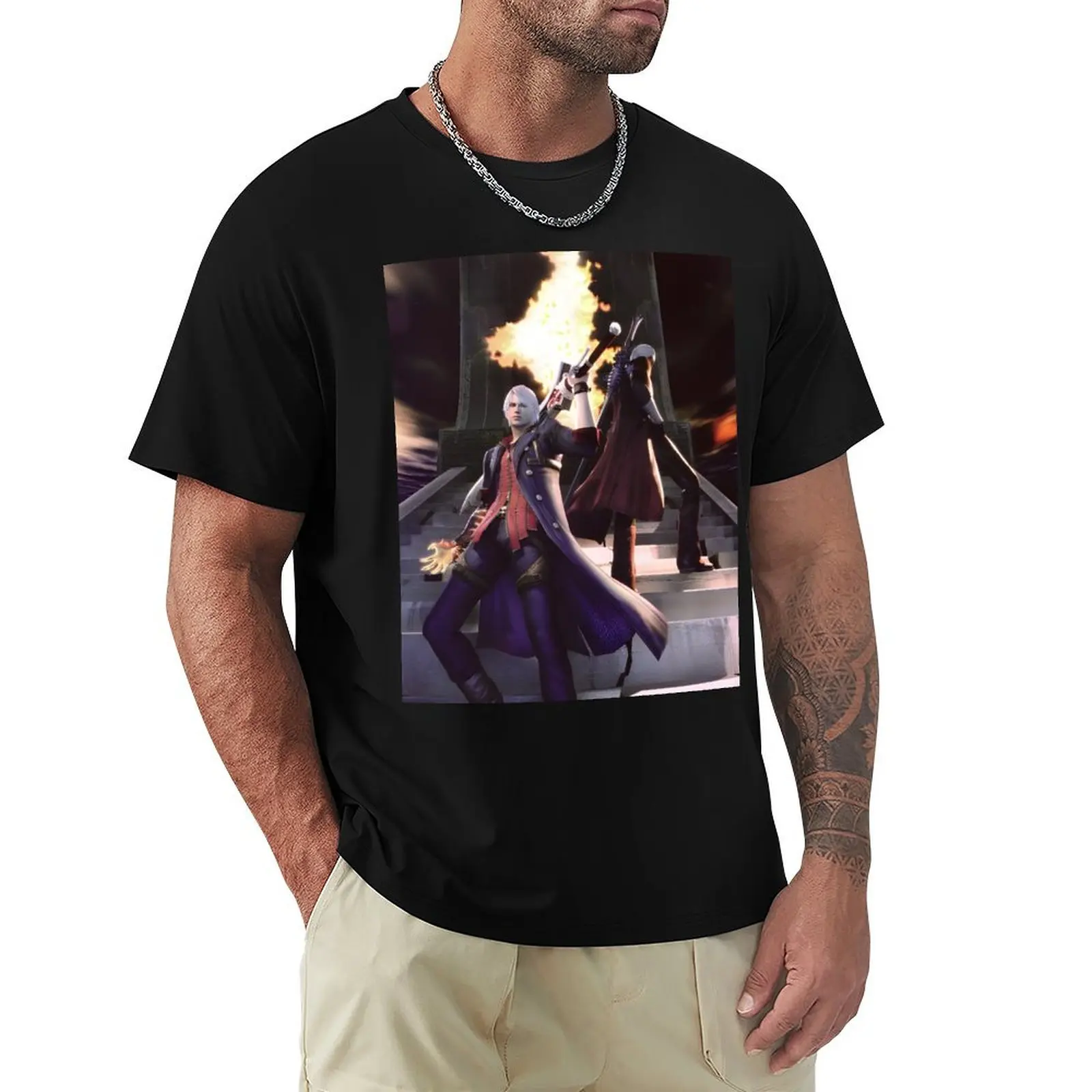 Devil May Cry - Fan Art T-Shirt graphic shirts boys animal print valentines boutique clothes luxury designer men tshirt
Devil May Cry - Fan Art T-Shirt graphic shirts boys animal print valentines boutique clothes luxury designer men tshirt