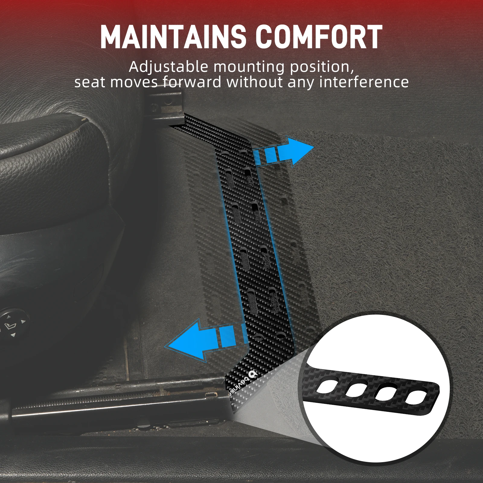 BEVINSEE Passenger Seat Extinguisher Mount Holder Bracket For BMW 3 Series E46 E36 323i 330i 325i 328i M3 318i 320i
BEVINSEE Passenger Seat Extinguisher Mount Holder Bracket For BMW 3 Series E46 E36 323i 330i 325i 328i M3 318i 320i
