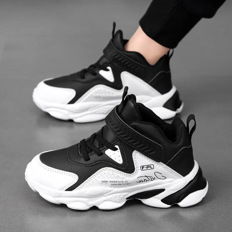 2026 New Leather-Faced Waterproof Large-Size Children's Casual Shoes - Durable and Fashionable Boys' Sports Shoes
2026 New Leather-Faced Waterproof Large-Size Children's Casual Shoes - Durable and Fashionable Boys' Sports Shoes