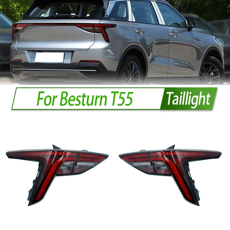 For Besturn T55 Car Taillight Assembly OEM Style Rear Lamp with Turn Signal Reverse Light Direct Fit Replacement
For Besturn T55 Car Taillight Assembly OEM Style Rear Lamp with Turn Signal Reverse Light Direct Fit Replacement