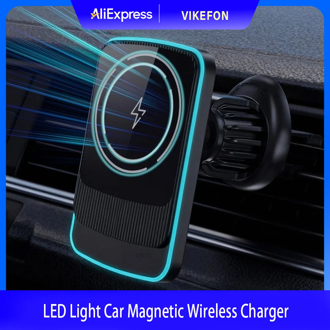 Автомобильный вентиляционный отверстие, универсальный магнитный держатель для телефона, подставка, 15 Вт, светодиодное беспроводное зарядное устройство для Magsafe iPhone 17 ~ 12 Pro Max, автоматическая быстрая зарядка
Автомобильный вентиляционный отверстие, универсальный магнитный держатель для телефона, подставка, 15 Вт, светодиодное беспроводное зарядное устройство для Magsafe iPhone 17 ~ 12 Pro Max, автоматическая быстрая зарядка