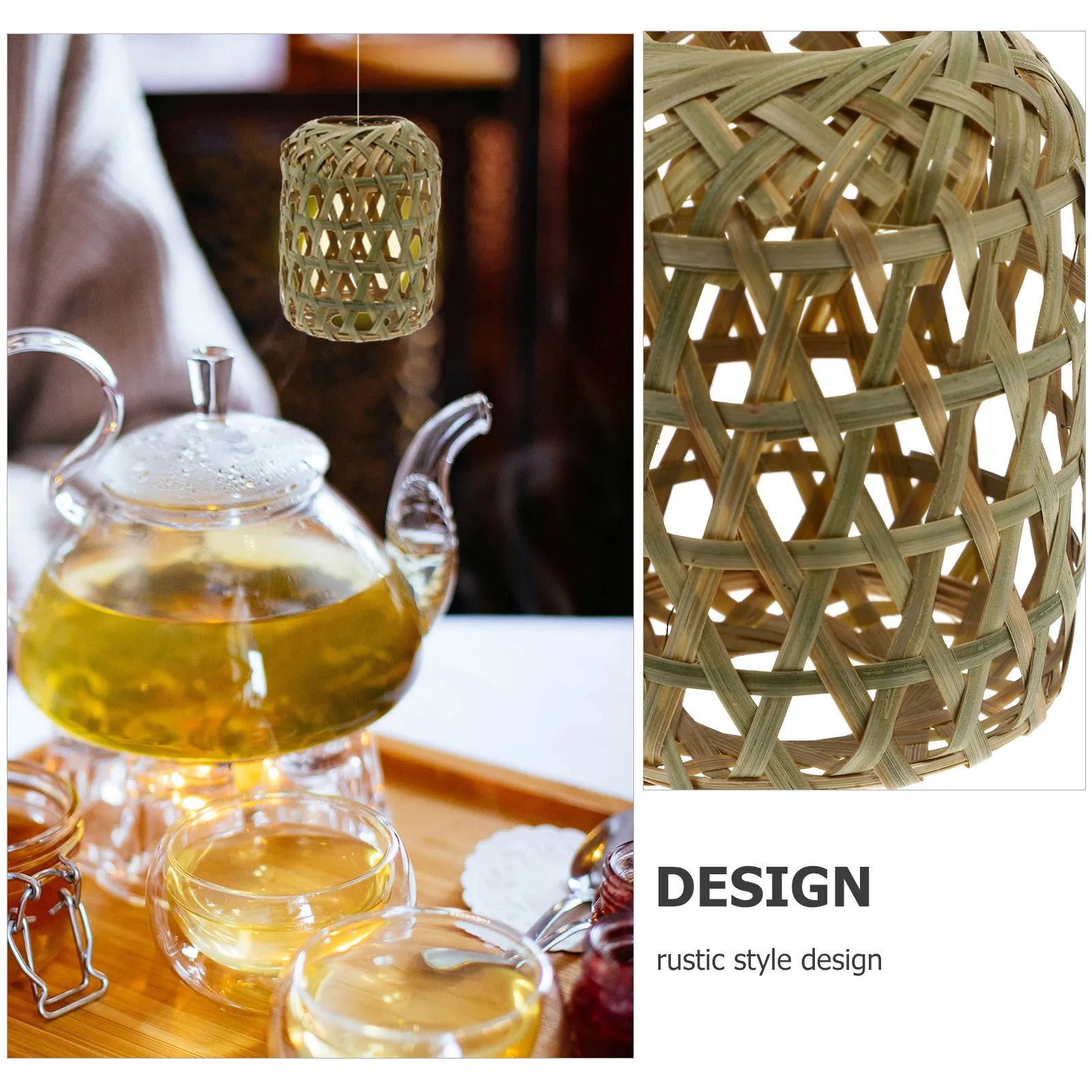 Rustic Style Bamboo Woven Lamp Shade Dark Brown Soft Light Tea Room Pendant Lamp Shades Home Decor Lighting Accessories
Rustic Style Bamboo Woven Lamp Shade Dark Brown Soft Light Tea Room Pendant Lamp Shades Home Decor Lighting Accessories