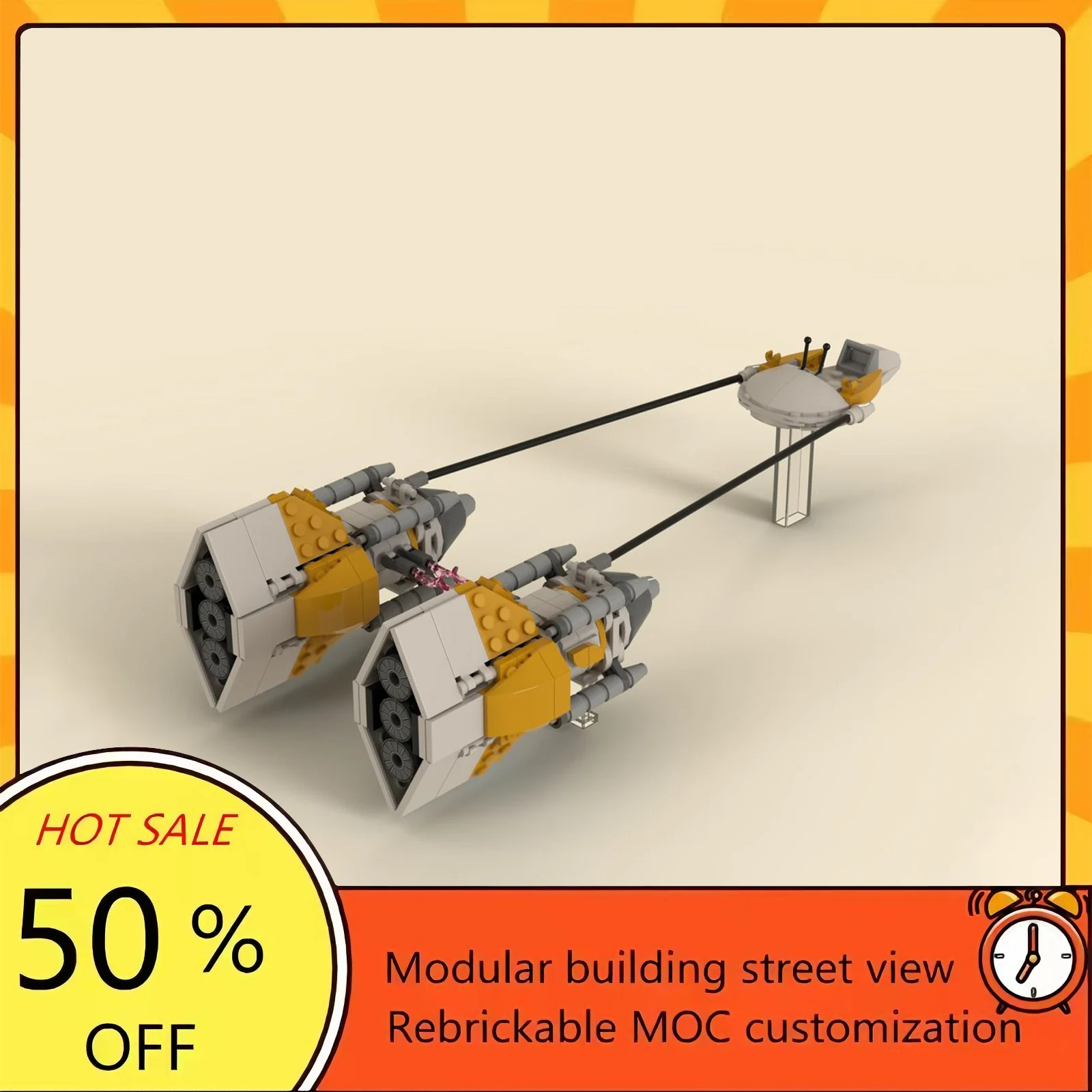 Набор для сборки космического корабля из 355 деталей, популярная модель по мотивам фильма «Звёздные войны», модульный конструктор, технологичный подарок, игрушка для детей на праздники
Набор для сборки космического корабля из 355 деталей, популярная модель по мотивам фильма «Звёздные войны», модульный конструктор, технологичный подарок, игрушка для детей на праздники