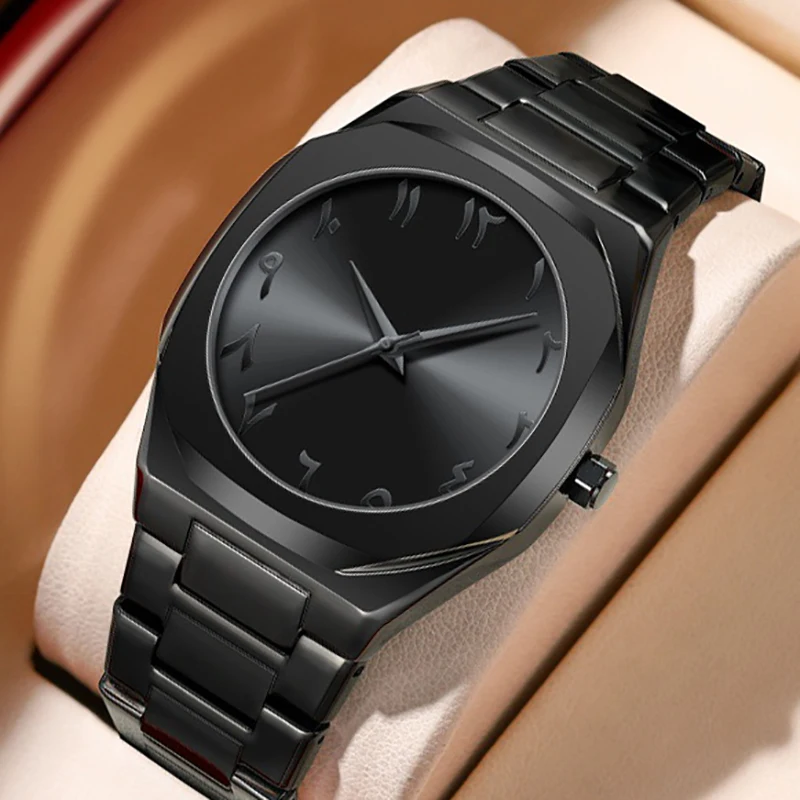 Men Quartz Watches For Male Clock 2025 Top Brand Luxury Stainless Steel Band Black Fashion Men Wrist Watches Dropshipping
Men Quartz Watches For Male Clock 2025 Top Brand Luxury Stainless Steel Band Black Fashion Men Wrist Watches Dropshipping