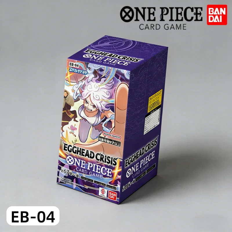 Bandai One Piece OPCG Карточная игра EB04 Egghead Crisis Series Оригинальный усилитель Аниме Торговля Редкая карточная коробка Коллекция игрушек в подарок
Bandai One Piece OPCG Карточная игра EB04 Egghead Crisis Series Оригинальный усилитель Аниме Торговля Редкая карточная коробка Коллекция игрушек в подарок