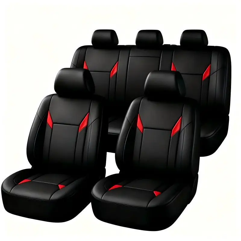 Universal Fit PU Leather Car Seat Covers Full Set, Soft Foam Cushion Padded, Hand Washable Front Rear Seats for Cars Trucks SUVs
Universal Fit PU Leather Car Seat Covers Full Set, Soft Foam Cushion Padded, Hand Washable Front Rear Seats for Cars Trucks SUVs