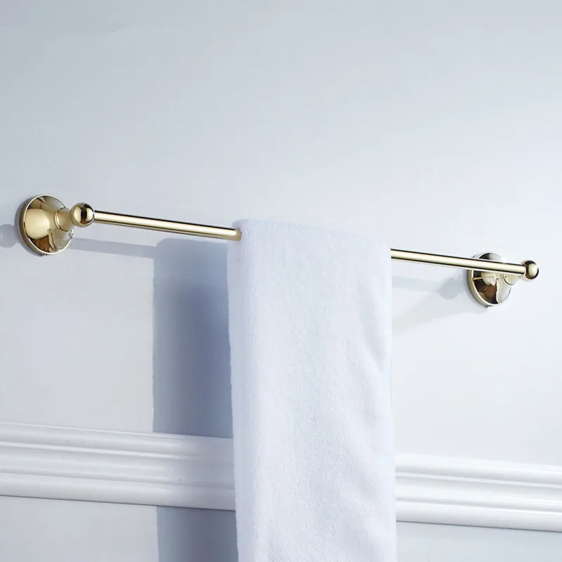 Gold Single Towel Bar/Towel Holder,Solid Brass Made,Chrome Finish, Bathroom hardware,Bathroom accessories 50cm
Gold Single Towel Bar/Towel Holder,Solid Brass Made,Chrome Finish, Bathroom hardware,Bathroom accessories 50cm