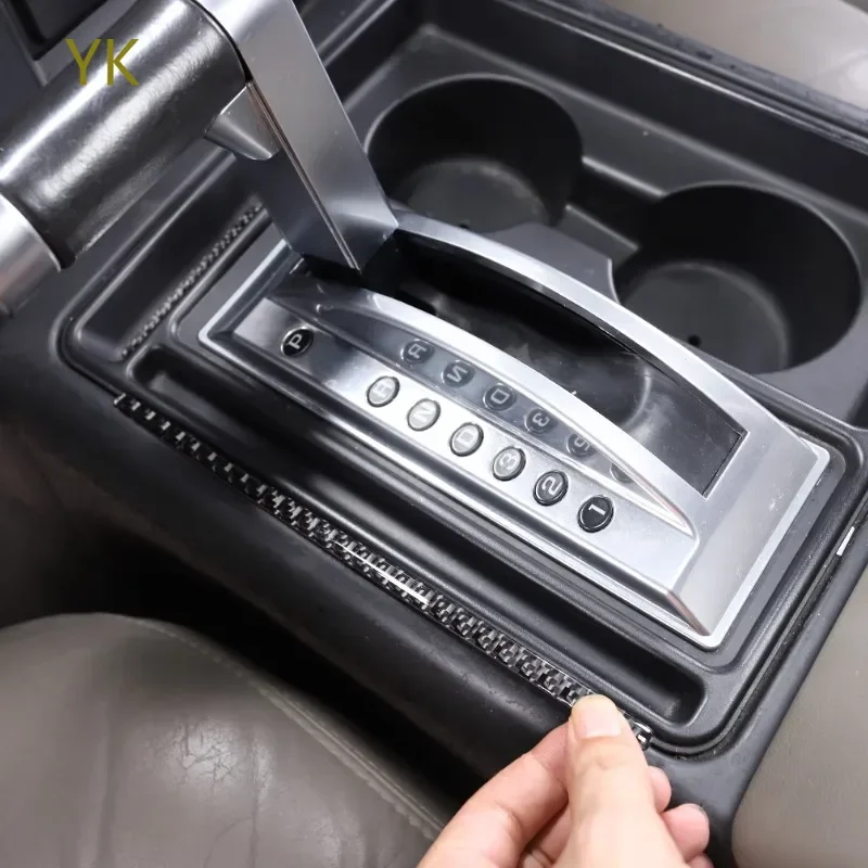 For Hummer H2 2003-2007 Soft Carbon Fiber Car Center Shift Slot Pad Decorative Sticker Interior Car Accessories
For Hummer H2 2003-2007 Soft Carbon Fiber Car Center Shift Slot Pad Decorative Sticker Interior Car Accessories