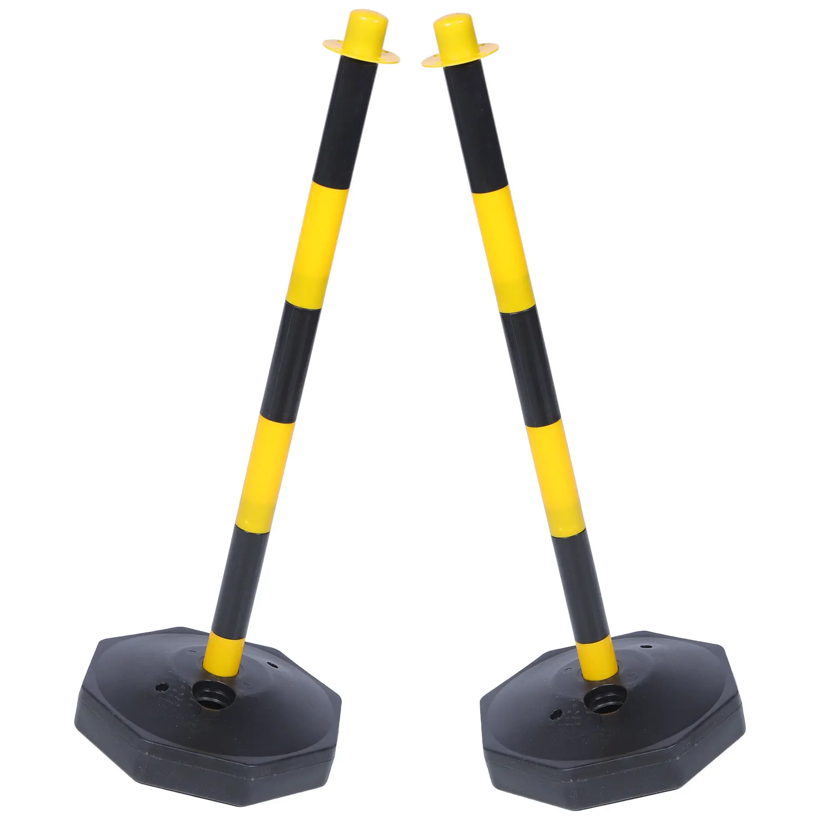 2pcs Water Filled Safety Cones Warning Columns Plastic Delineator Post Base Hollow Design Traffic Cones Garage Parking Aid
2pcs Water Filled Safety Cones Warning Columns Plastic Delineator Post Base Hollow Design Traffic Cones Garage Parking Aid