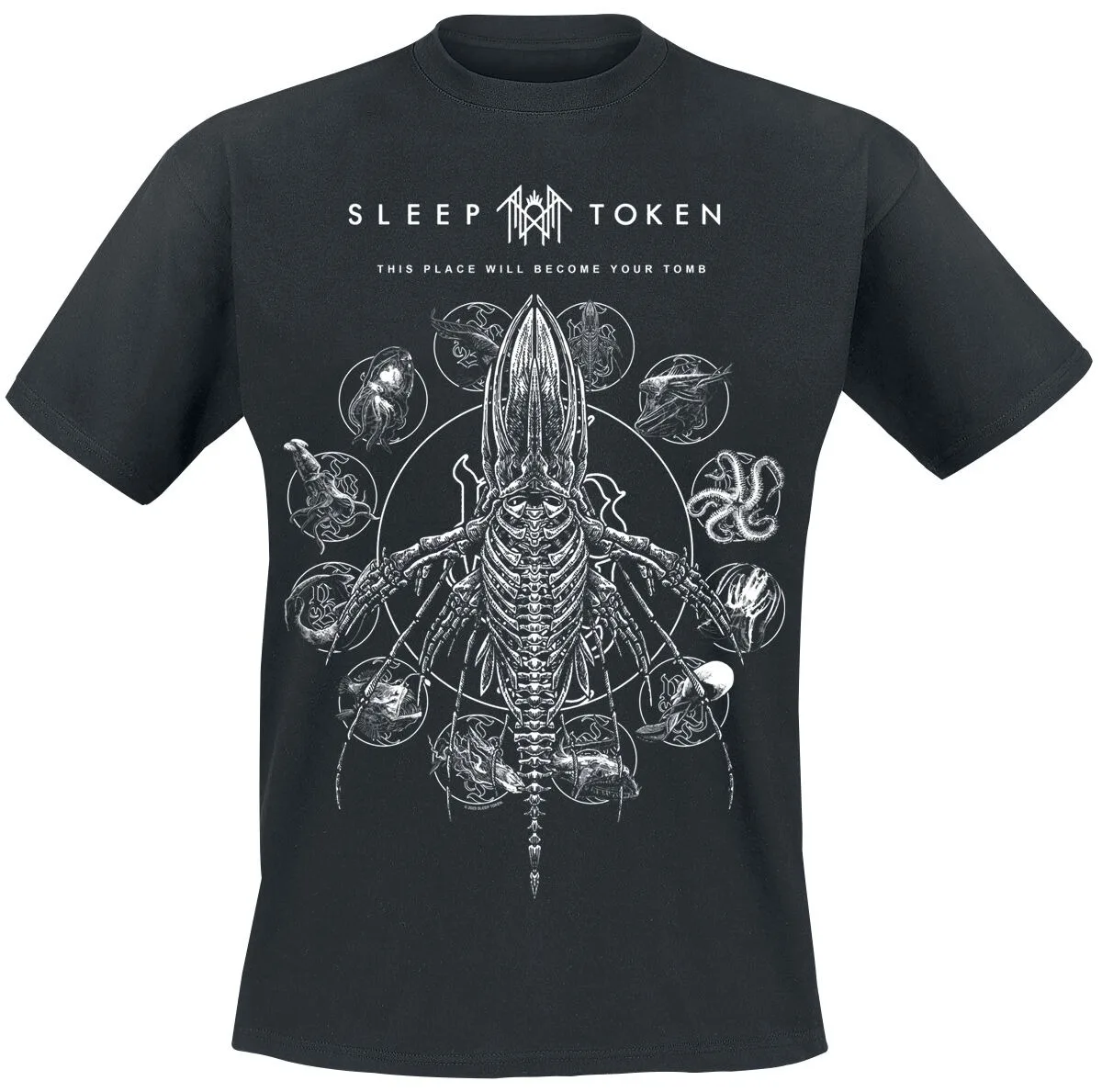 Tomb Sleep Token T-Shirt Clothing Pattern Printing Summer Luxury Brand Cotton Men's and Women's T-Shirts Short Sleeves
Tomb Sleep Token T-Shirt Clothing Pattern Printing Summer Luxury Brand Cotton Men's and Women's T-Shirts Short Sleeves