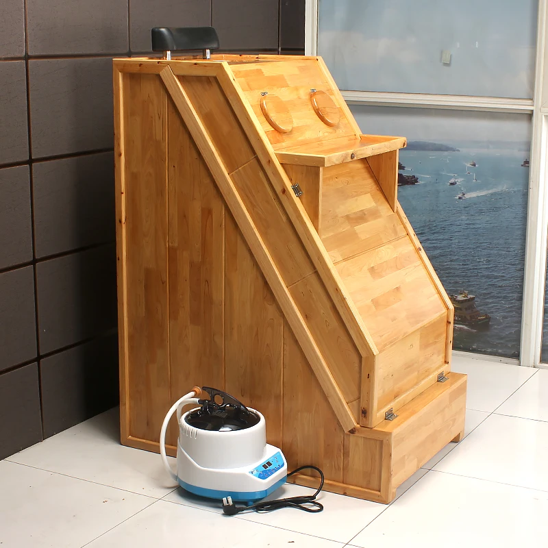 Steam room Household single sweat steam wooden box Fumigation, wicking and wetting, whole body sweating, beauty salon wooden
Steam room Household single sweat steam wooden box Fumigation, wicking and wetting, whole body sweating, beauty salon wooden