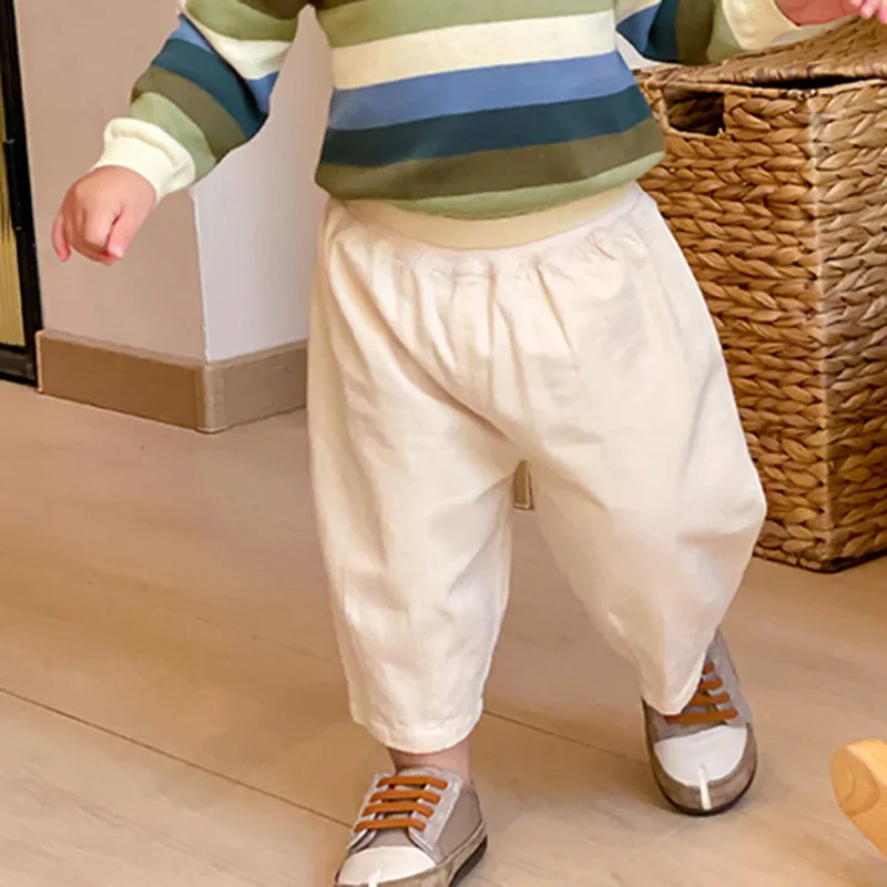 New Children's Foundation Spring and Autumn Babies Japanese Versatile Baby Children's Solid Cotton Closed Casual Pants Loose
New Children's Foundation Spring and Autumn Babies Japanese Versatile Baby Children's Solid Cotton Closed Casual Pants Loose