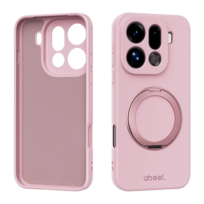 Skin Feel Liquid Silicone Soft Case For OPPO Find X9 Pro Rotatable Magnetic Bracket Anti-drop Camera All Inclusive Protect Cover
Skin Feel Liquid Silicone Soft Case For OPPO Find X9 Pro Rotatable Magnetic Bracket Anti-drop Camera All Inclusive Protect Cover