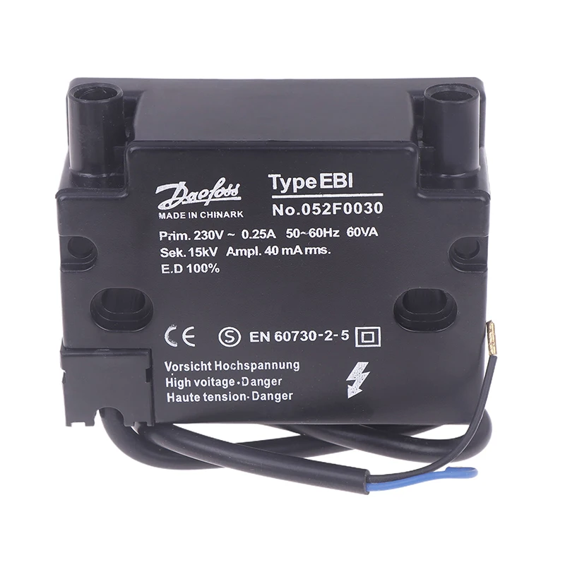 Voltage Pulse Ignition Transformer, High Voltage Burner, Diesel Methanol Waste Oil Igniter, Type EBI Electronic Transform 220V
Voltage Pulse Ignition Transformer, High Voltage Burner, Diesel Methanol Waste Oil Igniter, Type EBI Electronic Transform 220V