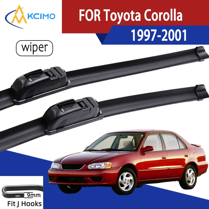 Windscreen Window Wiper Blades For Toyota Corolla 1997-2001 Cleaning Auto Accessories 20"+18"
Windscreen Window Wiper Blades For Toyota Corolla 1997-2001 Cleaning Auto Accessories 20"+18"