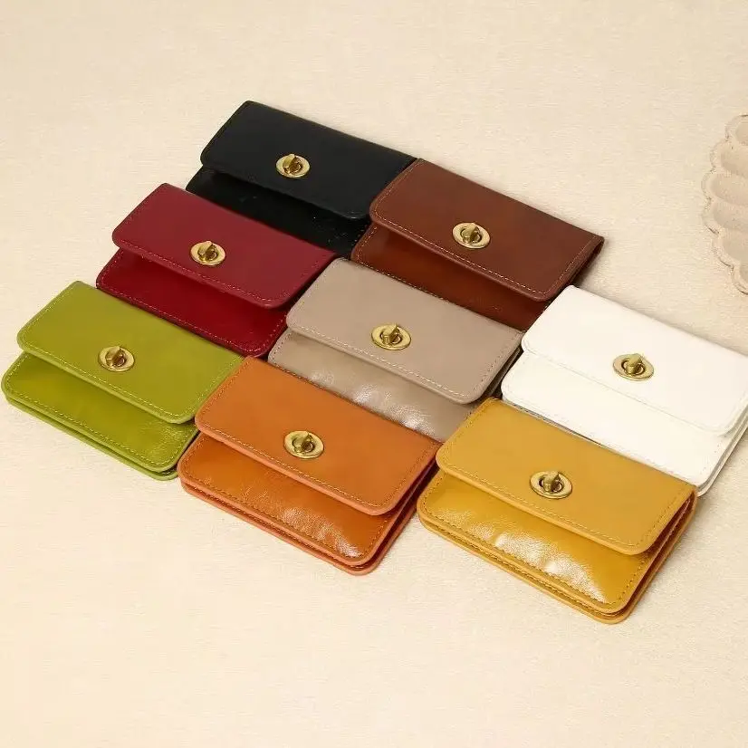 Lock Short Wallet Women High Quality Multi-card Pocket Card Holder PU Leather Female Coin Purses Money Bag Fashion New
Lock Short Wallet Women High Quality Multi-card Pocket Card Holder PU Leather Female Coin Purses Money Bag Fashion New
