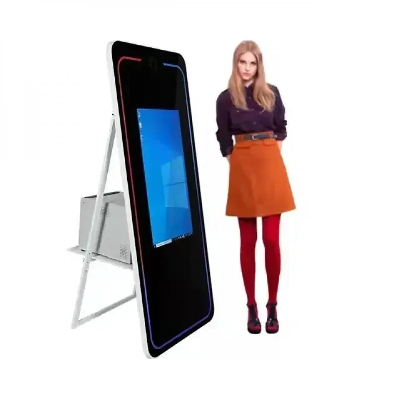 Технологичная фотобудка с кольцевой подсветкой для коммерческой аренды: Sapphire Roamer, iPad, зеркало
Технологичная фотобудка с кольцевой подсветкой для коммерческой аренды: Sapphire Roamer, iPad, зеркало
