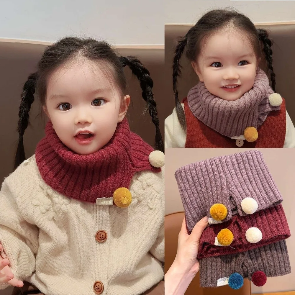 Новый вязаный шарф с высоким воротником, съемный ветрозащитный теплый шарф для шеи, детская водолазка с меховым шариком
Новый вязаный шарф с высоким воротником, съемный ветрозащитный теплый шарф для шеи, детская водолазка с меховым шариком