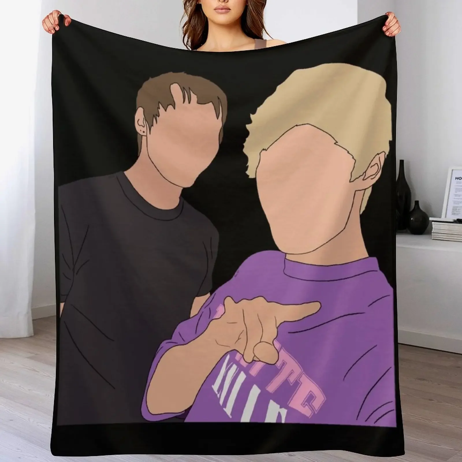 Sam & Colby 1 Throw Blanket Anti Shedding Soft Fuzzy Blanket for Home
Sam & Colby 1 Throw Blanket Anti Shedding Soft Fuzzy Blanket for Home