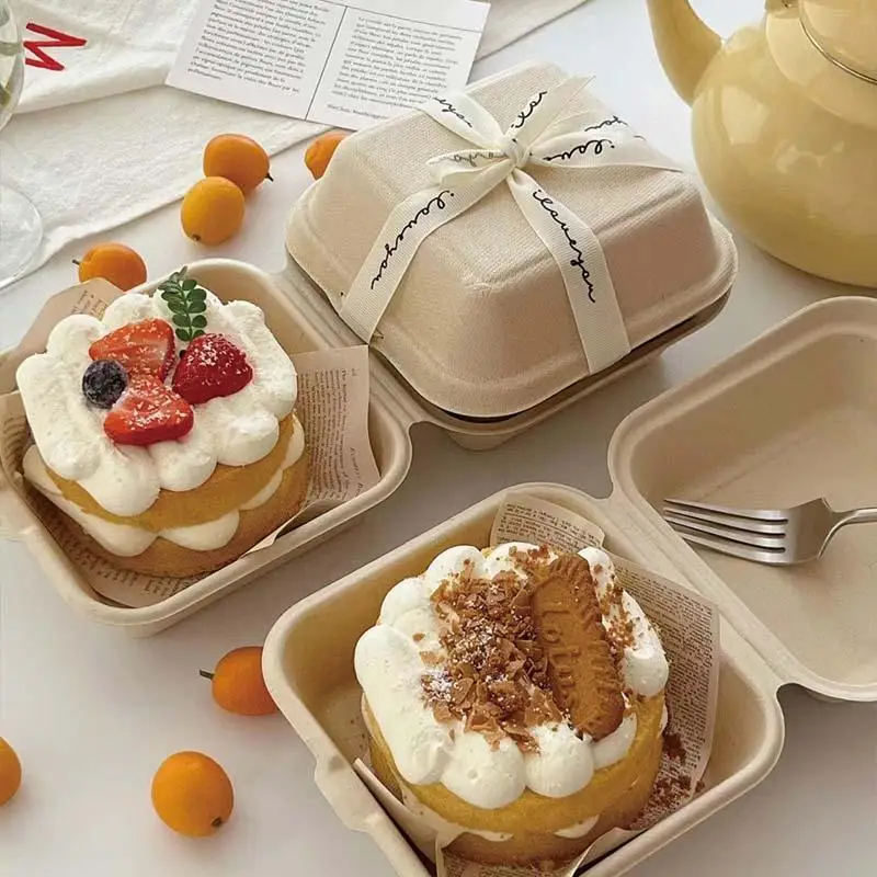 Custom. 6inch Hamburger Boxes, Pastry Cake Boxes, Tiramisu Takeout Disposable Packaging Boxes, Sugarcane Pulp Dessert Mochi
Custom. 6inch Hamburger Boxes, Pastry Cake Boxes, Tiramisu Takeout Disposable Packaging Boxes, Sugarcane Pulp Dessert Mochi