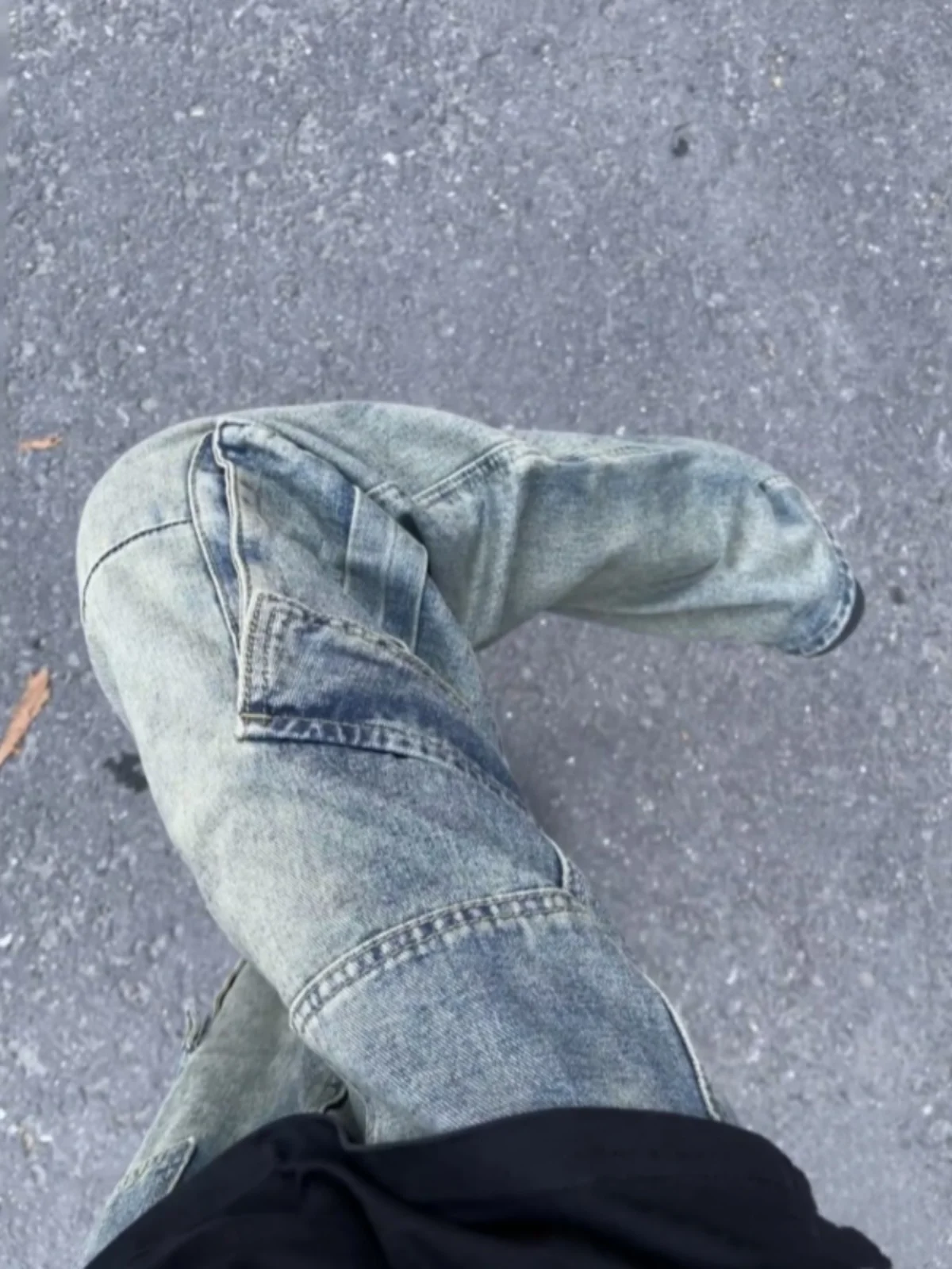 Retro American Washed Multi-Pocket Workwear Flared Jeans Men's Straight Loose Wide Leg Long Pants Cotton Polyester Blend
Retro American Washed Multi-Pocket Workwear Flared Jeans Men's Straight Loose Wide Leg Long Pants Cotton Polyester Blend