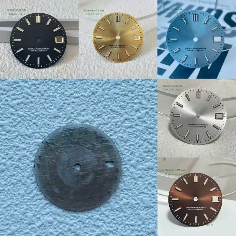28.5mm S Logo date green Dial Suitable For NH35 NH36 Japanese Automatic Movement Green Luminous 29mm s dial Watch Accessories
28.5mm S Logo date green Dial Suitable For NH35 NH36 Japanese Automatic Movement Green Luminous 29mm s dial Watch Accessories