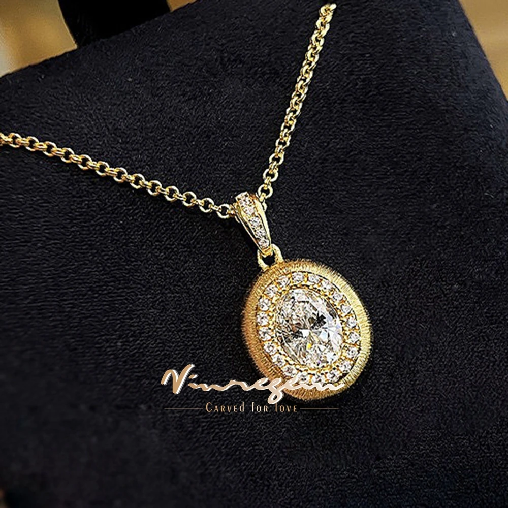 Vinregem 5*7MM Oval Cut Lab Created Sapphire Gemstone Vintage Pendant Necklaces 18K Gold Plated 925 Sterling Silver Fine Jewelry
Vinregem 5*7MM Oval Cut Lab Created Sapphire Gemstone Vintage Pendant Necklaces 18K Gold Plated 925 Sterling Silver Fine Jewelry