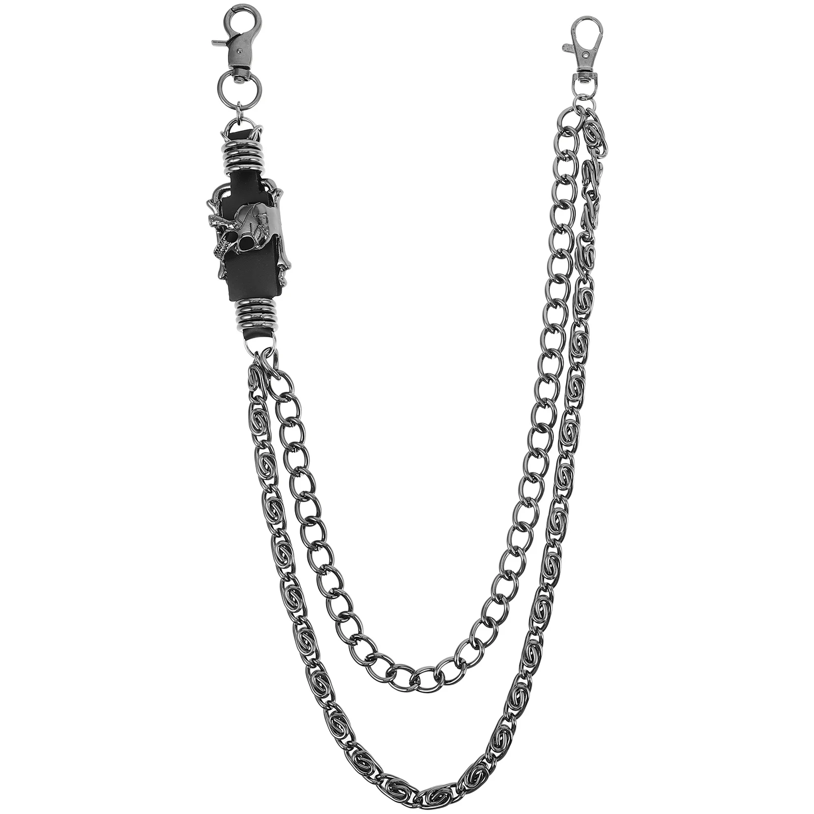 Stylish Punk Skull Metal Chain Hip Hop Pants Chain Gothic Decor Trouser Accessory Men Women Goth Jewelry for Women
Stylish Punk Skull Metal Chain Hip Hop Pants Chain Gothic Decor Trouser Accessory Men Women Goth Jewelry for Women