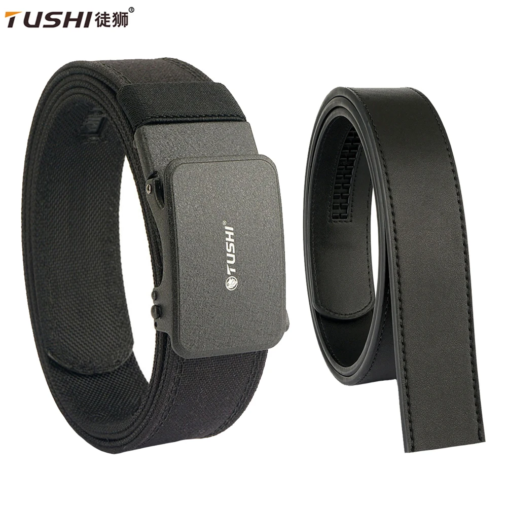 TUSHI Military Belt for Men Sturdy Nylon Metal Automatic Buckle Police Duty Belt EDC Tactical Outdoor Girdle IPSC Accessories
TUSHI Military Belt for Men Sturdy Nylon Metal Automatic Buckle Police Duty Belt EDC Tactical Outdoor Girdle IPSC Accessories