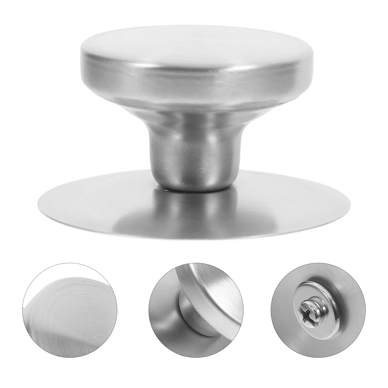 2 Pcs Top Beads Pot Handle Knob Oven Sturdy Lid Stainless Steel Replacement Small Handles
2 Pcs Top Beads Pot Handle Knob Oven Sturdy Lid Stainless Steel Replacement Small Handles
