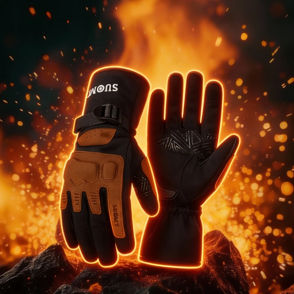 SUOMY Winter Motorcycle Gloves Men Women – Warm Windproof Waterproof Touchscreen Motocross Outdoor Gloves Anti-Slip Riding Gear
SUOMY Winter Motorcycle Gloves Men Women – Warm Windproof Waterproof Touchscreen Motocross Outdoor Gloves Anti-Slip Riding Gear
