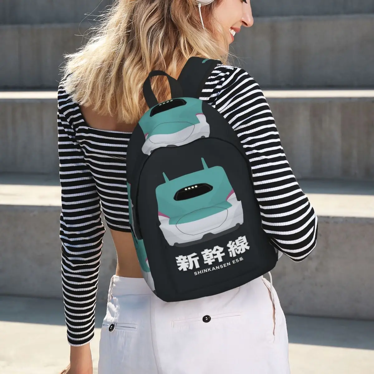 Japanese Shinkansen Bullet Trains Student Backpack School Bag Hiking Travel Daypack for Men Women Bookbag Shoulder Bags
Japanese Shinkansen Bullet Trains Student Backpack School Bag Hiking Travel Daypack for Men Women Bookbag Shoulder Bags