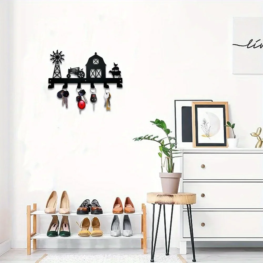 metal iron Metal Wall Hanging Storage Row Rack with Hooks Coat Hanger, Durable Coat Holder, Key Hooks, Metal Key Holder Towel R
metal iron Metal Wall Hanging Storage Row Rack with Hooks Coat Hanger, Durable Coat Holder, Key Hooks, Metal Key Holder Towel R